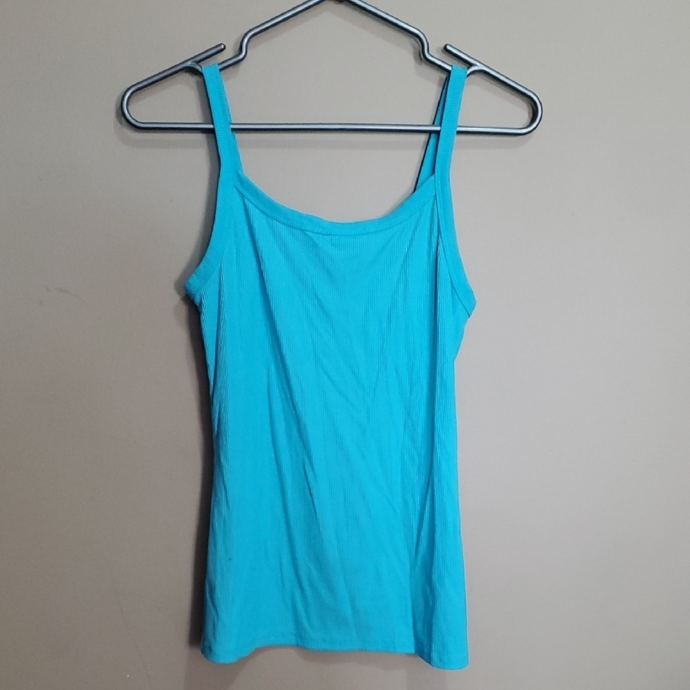 Girls Blue Tank Top Size M(7-9)